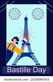 Bastille Day, a major event in the French Revolution
