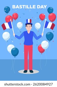 Bastille Day, a major event in the French Revolution