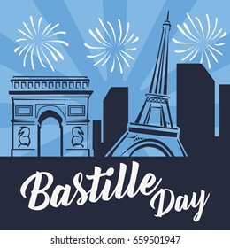 bastille day poster