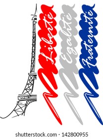 Bastille Day  vector illustration