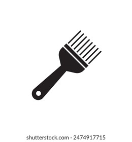 Basting brush icon, template for graphic and web design. vector illustration