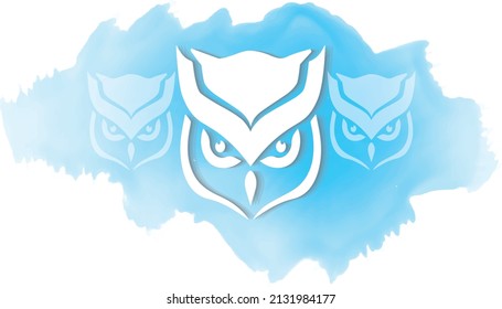 Bat abstract vector banners. Flat geometric shapes of different colors with Memphis design style. Template ready for use in web or print design.