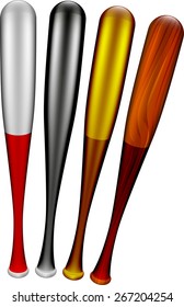 bat abstract vector illustration isolated several options eps 10 / bat simple
