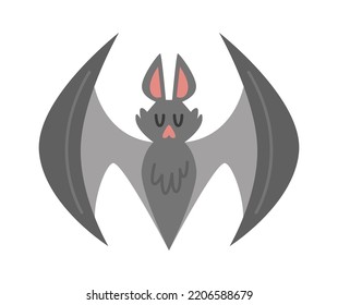 Bat Animal Icon. Vector Illustration