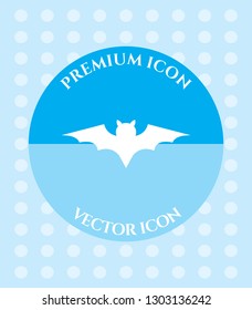Bat Animal Icon for Web. Application, Software & Graphic Design.