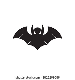 Bat animal logo and symbol design vector template