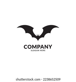 bat animal vector icon logo template illustration design.