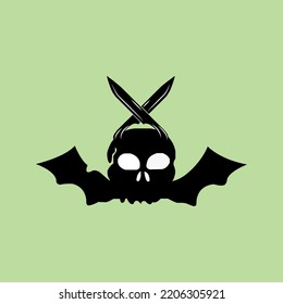 Fledermaus-Logo und Geisterkategorie