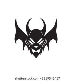 bat black and white silhouette illustration 