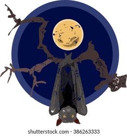 bat branch moon