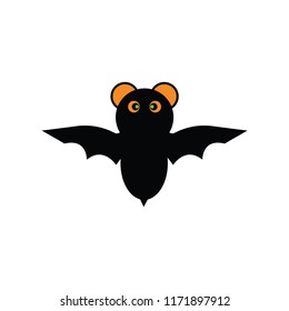bat cartoon icon
