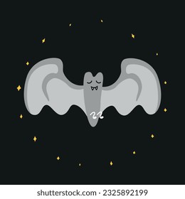 bat, cute bat, doodle bat, halloween bat 