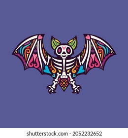 Bat Dia de muertos, Day of the dead