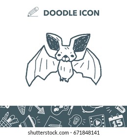 bat doodle