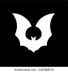 Bat EPS for logo, illustration or poster