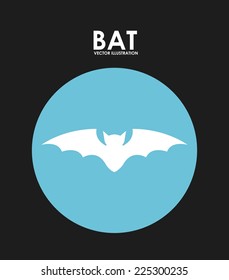 bat graphic design , vector illustration