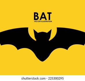 bat graphic design , vector illustration
