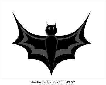 Bat and halloween