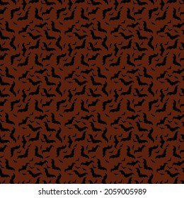 bat halloween background pattern autumn