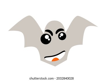 Bat Halloween horror scary festive illustration spooky animal