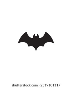 Bat Halloween Icon And Symbol Illustration