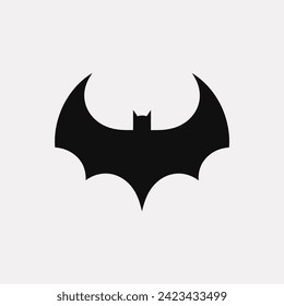 Bat halloween vampire icon - Simple Vector Illustration