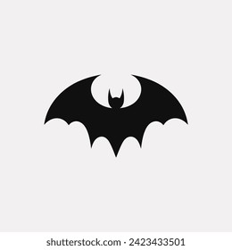Bat halloween vampire icon - Simple Vector Illustration