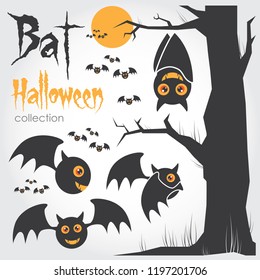 Bat halloween vektor
