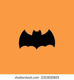 Bat, Happy Halloween vector icon