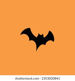 Bat, Happy Halloween, Vektorsymbol