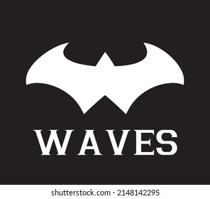 Bat icon animation simple best object on white