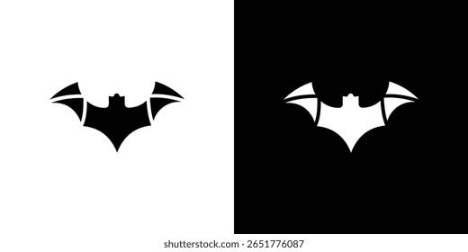 Bat icon of a flat style vector