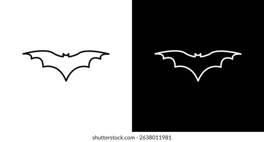 Bat icon Graphic vector set for ui design
