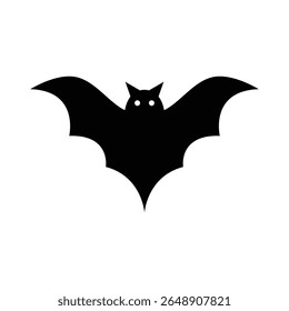 bat icon halloween vector design template
