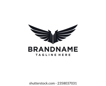 Bat icon illustration on white background. bat logo design vector