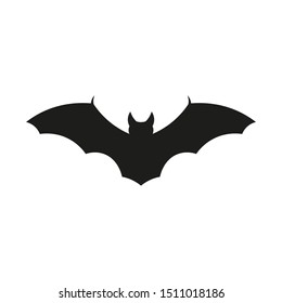 Bat icon. Bat isolated on white background. Vector.