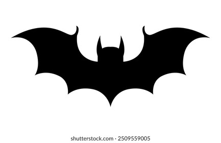Bat icon isolated on white background

