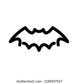 bat icon or logo isolated sign symbol vector illustration - high quality black style vector icons
