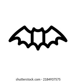 bat icon or logo isolated sign symbol vector illustration - high quality black style vector icons
