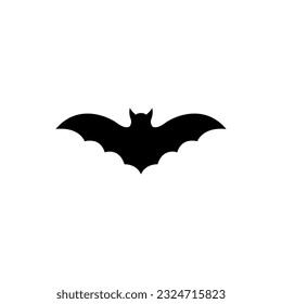 Bat icon logo vector design