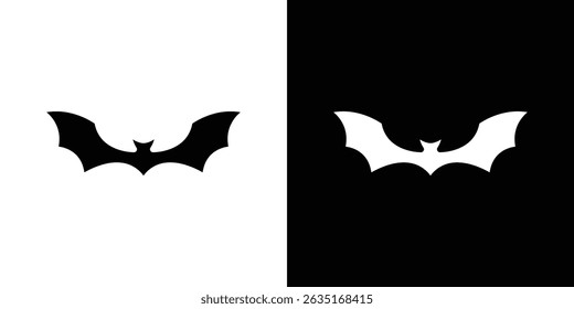 Bat icon symbols. Vector illustration.