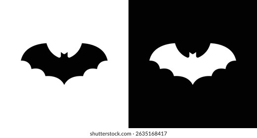 Bat icon symbols. Vector illustration.