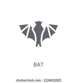 Bat icon. Trendy Bat logo concept on white background from animals collection. Suitable for use on web apps, mobile apps and print media.