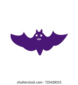 bat icon vector
