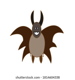 Bat icon vector design illustration