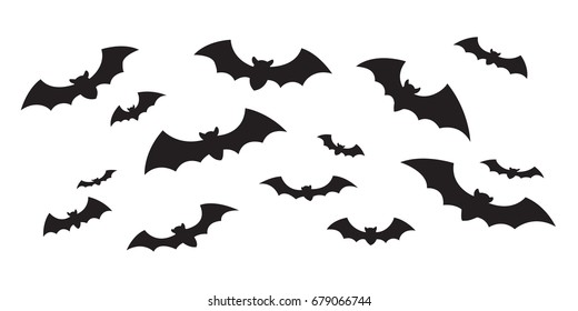 Bat icon vector doodle illustration