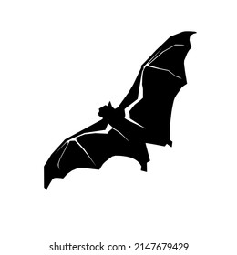 Bat Icon Vector Editable , Batman Icon , Black Bat Icon 