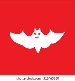 bat Icon Vector Illustration