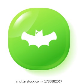 bat icon. Vector illustration EPS 10.