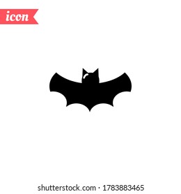 bat icon. Vector illustration EPS 10.